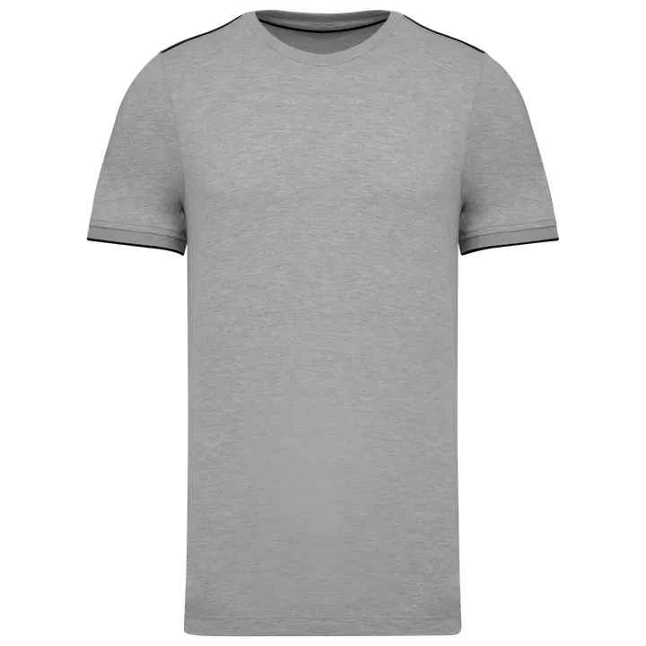 Kurzarm-T-Shirt Day To Day Oxford Grey / Black