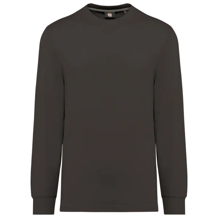 T-shirt écoresponsable manches longues unisexe Dark Grey