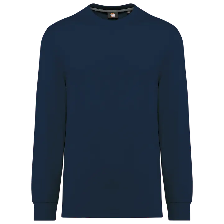 T-shirt écoresponsable manches longues unisexe Navy