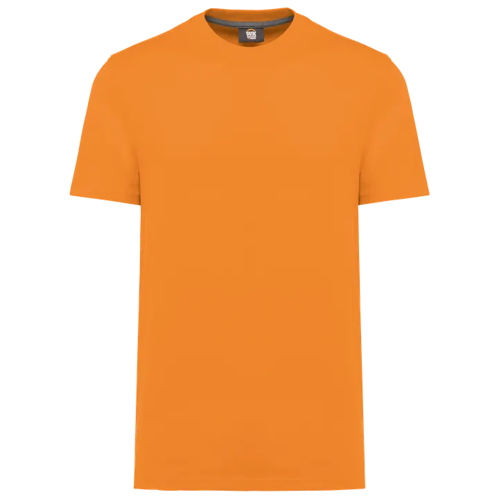 T-shirt écoresponsable manches courtes unisexe Fluorescent Orange