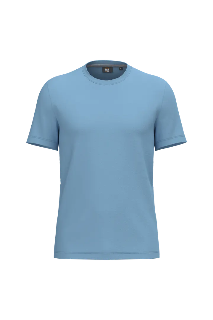 T-Shirt mit antibakterieller Behandlung für Herren Sky Blue