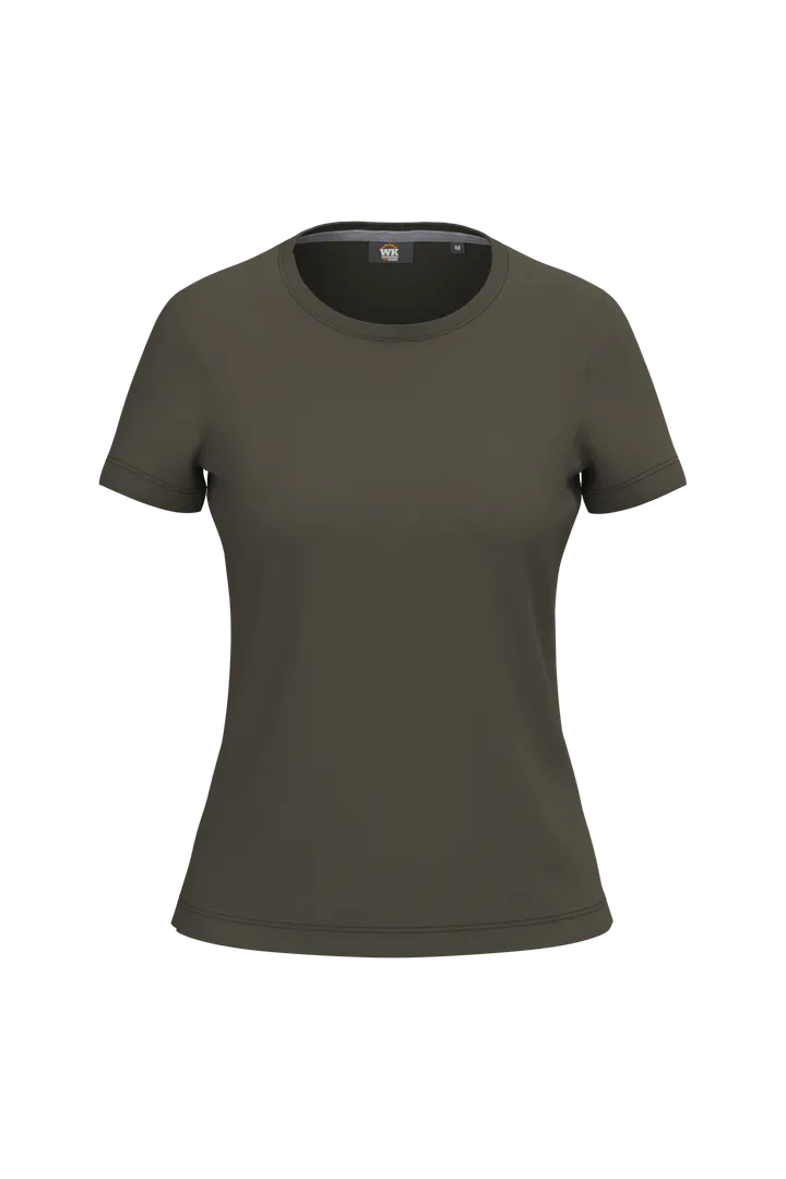 T-Shirt mit antibakterieller Behandlung für Damen Dark Khaki