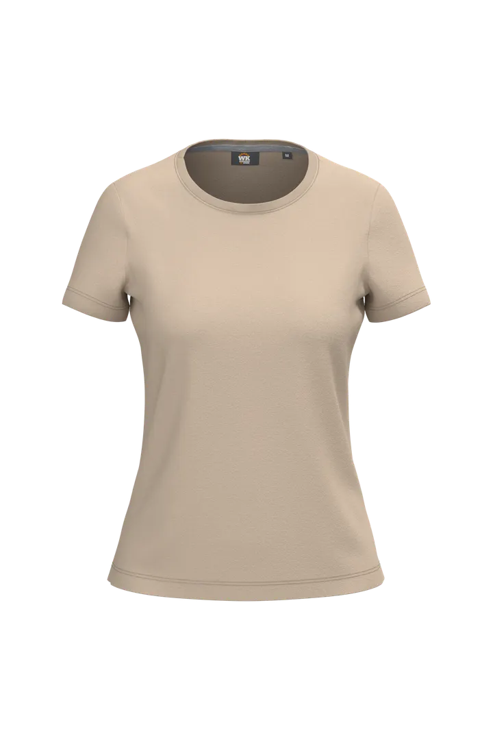 T-Shirt mit antibakterieller Behandlung für Damen Light Sand