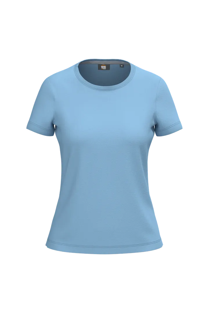 T-Shirt mit antibakterieller Behandlung für Damen Sky Blue