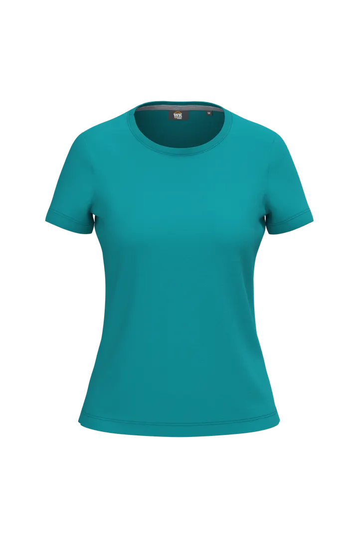 T-Shirt mit antibakterieller Behandlung für Damen Teal Blue