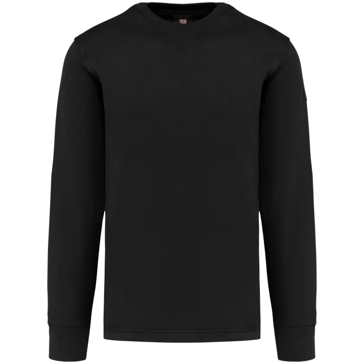Sweat-shirt manches montées homme Black