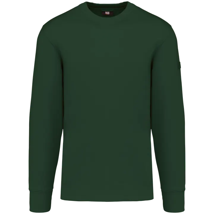 Sweat-shirt manches montées homme Forest Green