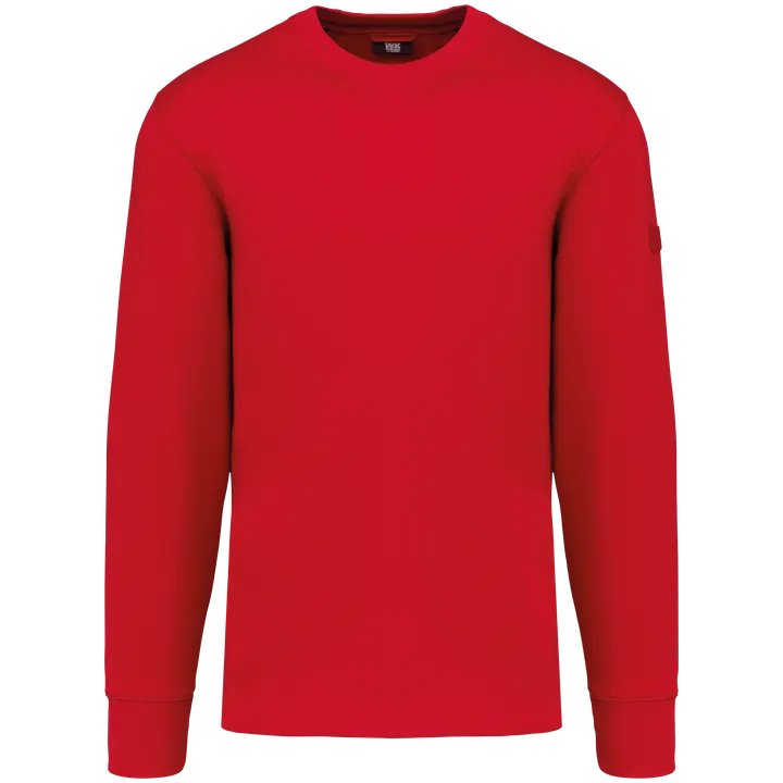 Sweat-shirt manches montées homme Red