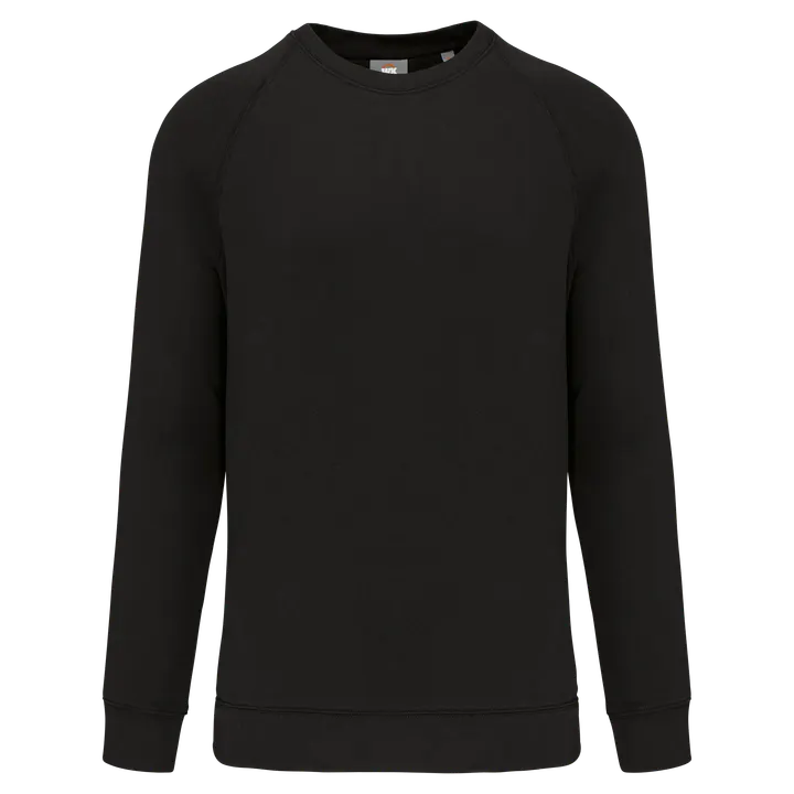 Sweatshirt mit Rundhalsausschnitt Black