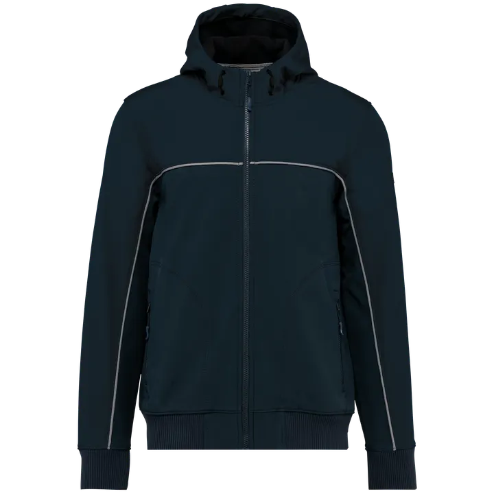 Veste softshell 3 couches BIONIC-FINISH® ECO unisexe Navy