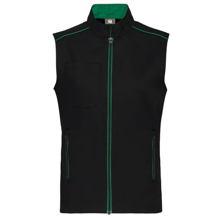 Weste Day To Day Black / Kelly Green