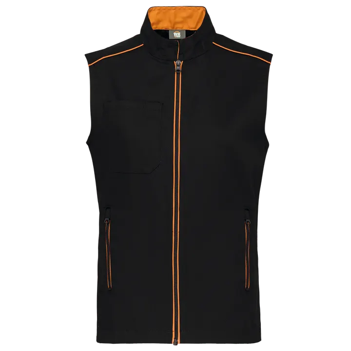 Weste Day To Day Black / Orange