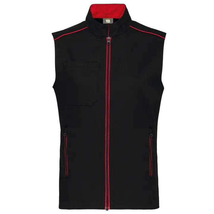 Weste Day To Day Black / Red