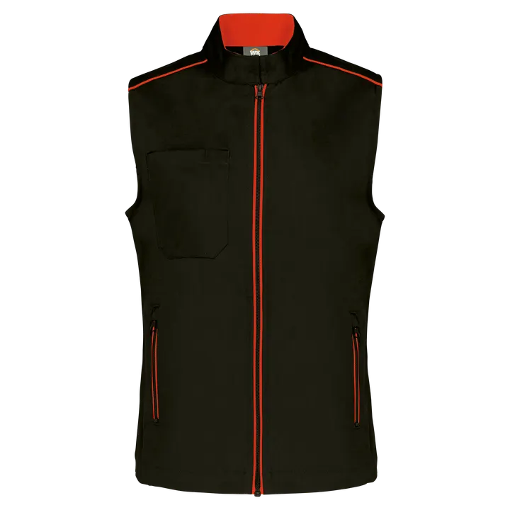 Damen-Weste Day To Day Black / Red