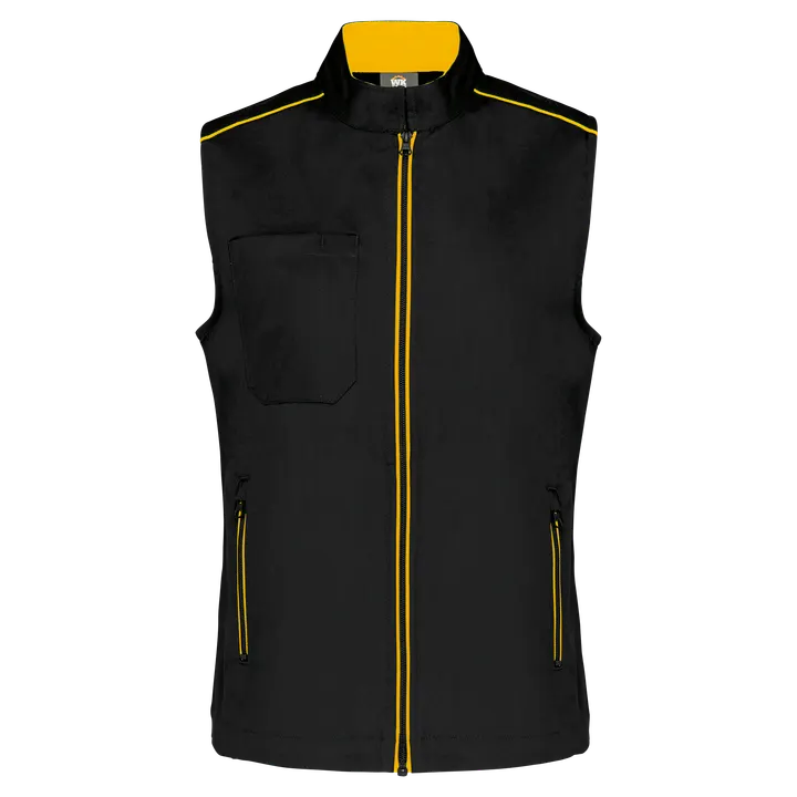 Damen-Weste Day To Day Black / Yellow