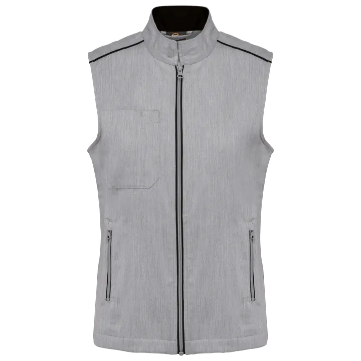 Damen-Weste Day To Day Marl Oxford Grey / Black