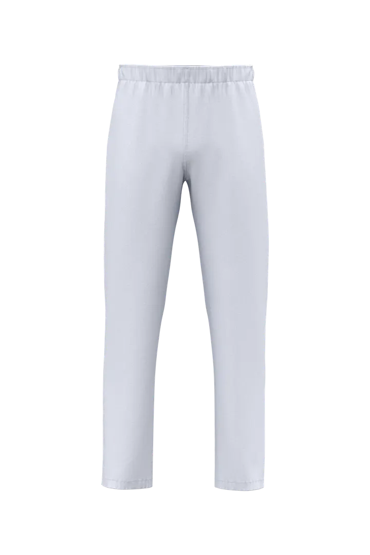 Pantalon de cuisine écoresponsable unisexe White