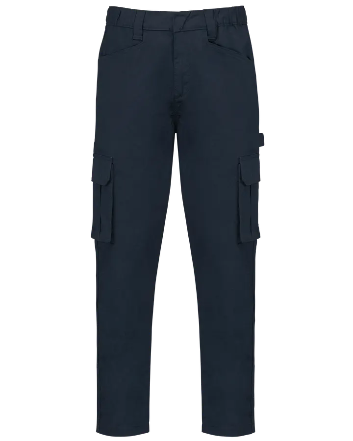 Umweltfreundliche Herrenhose mit mehreren Taschen Navy