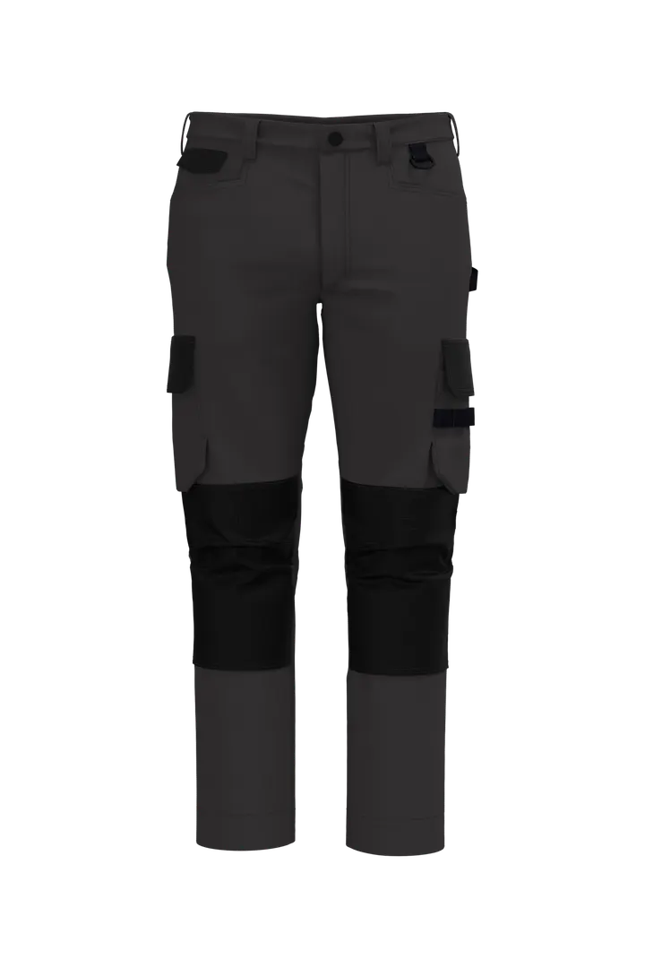 Herrenhose zweifarbige Arbeitshose Dark Grey / Black