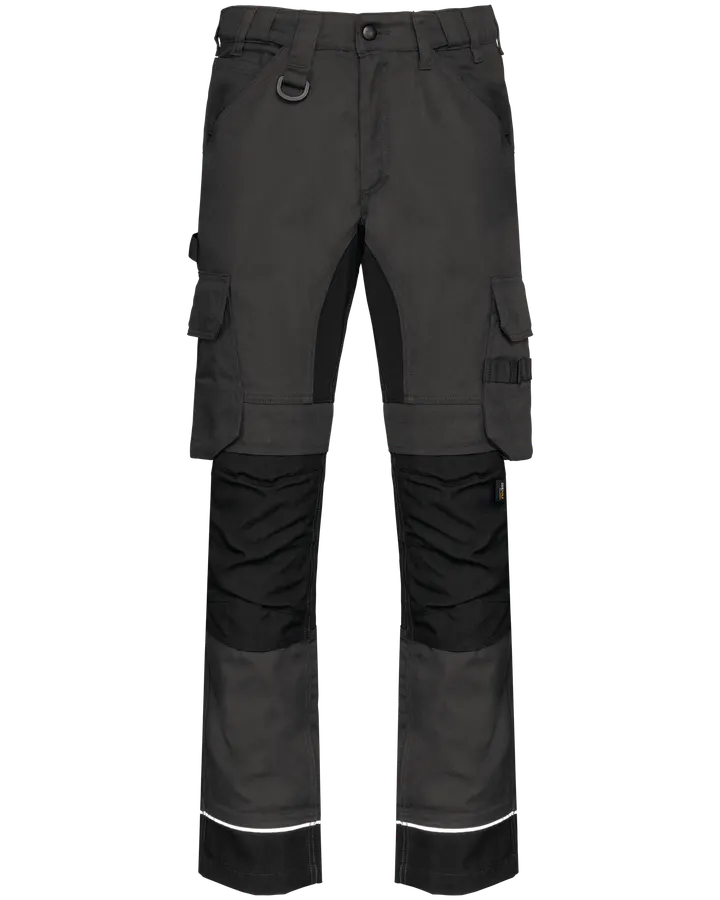 Leistungsstarke Arbeitshose aus Recyclingmaterialen für Herren Dark Grey / Black