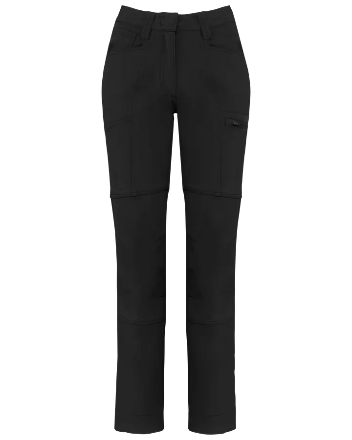 Recycelte Damen-Stretchhose Black