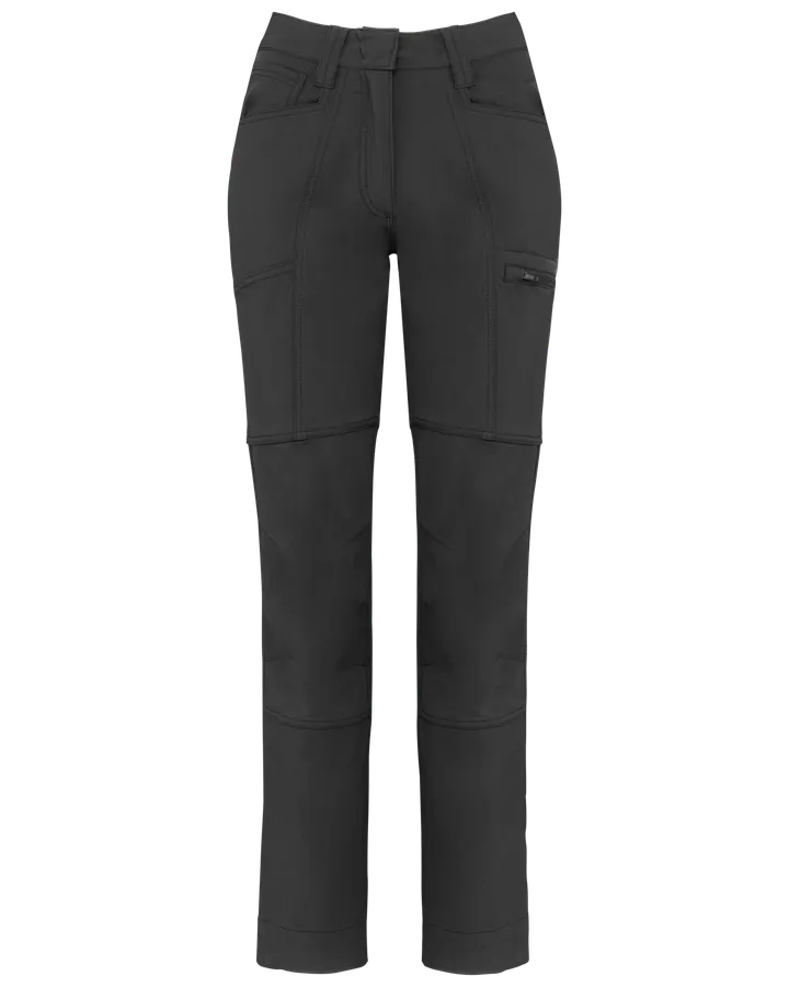 Recycelte Damen-Stretchhose Dark Grey