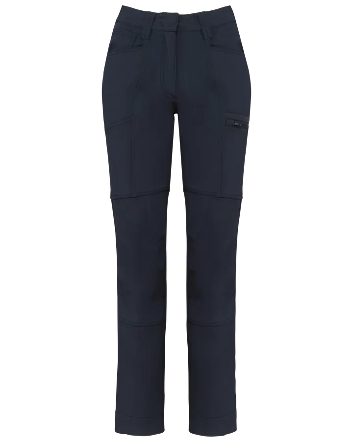 Recycelte Damen-Stretchhose Navy