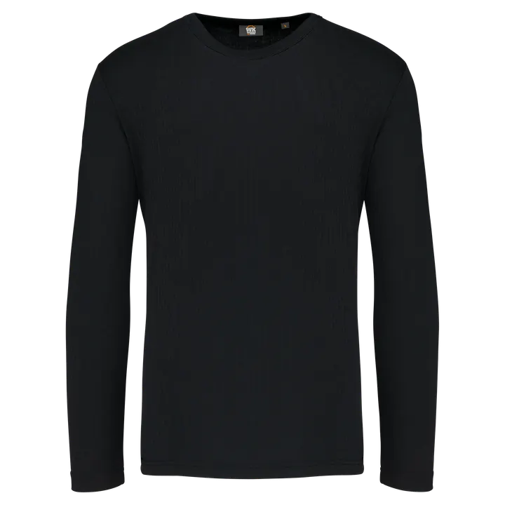 Maillot de corps manches longues unisexe Black