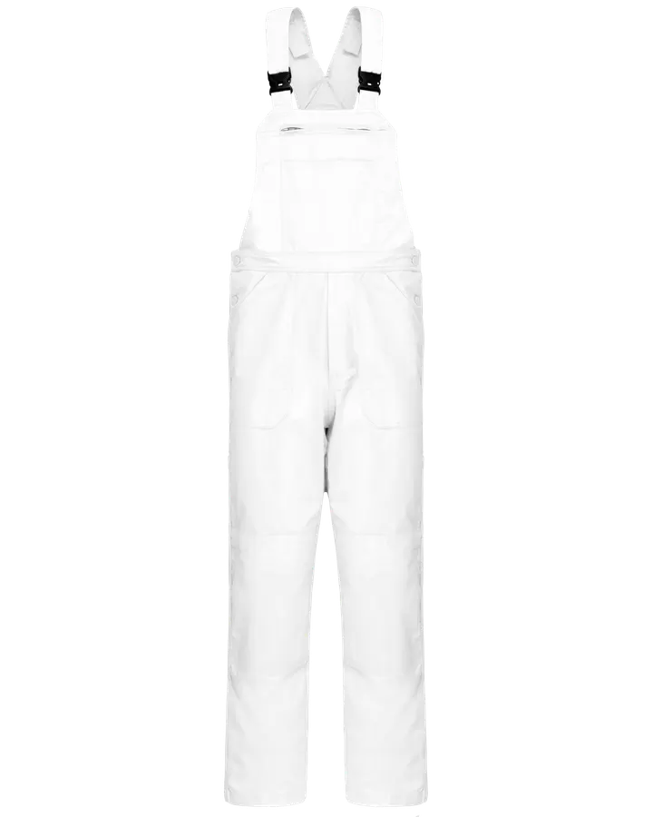Unisex-Arbeitslatzhose White