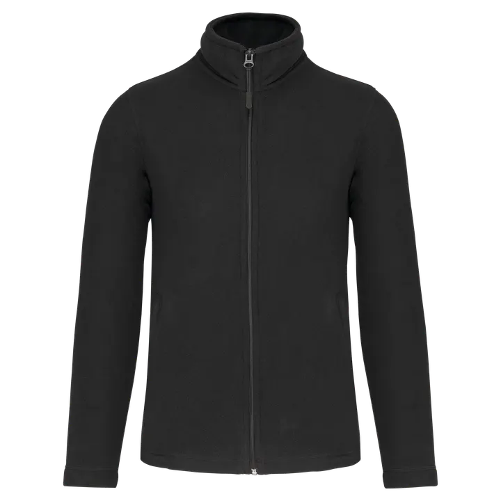 Mikrofleece-Jacke Herren Dark Grey