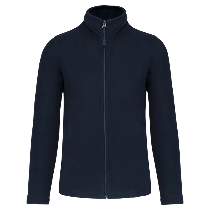 Mikrofleece-Jacke Herren Navy