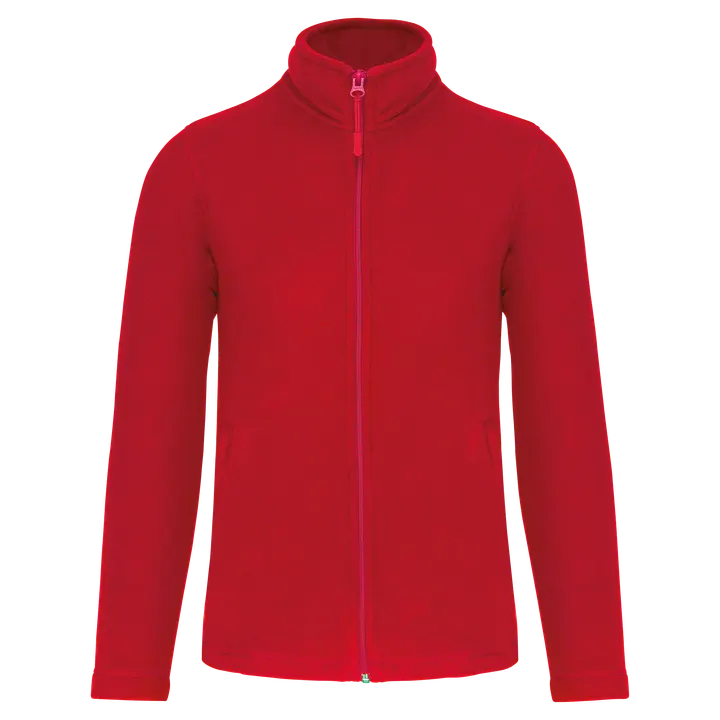 Mikrofleece-Jacke Herren Red