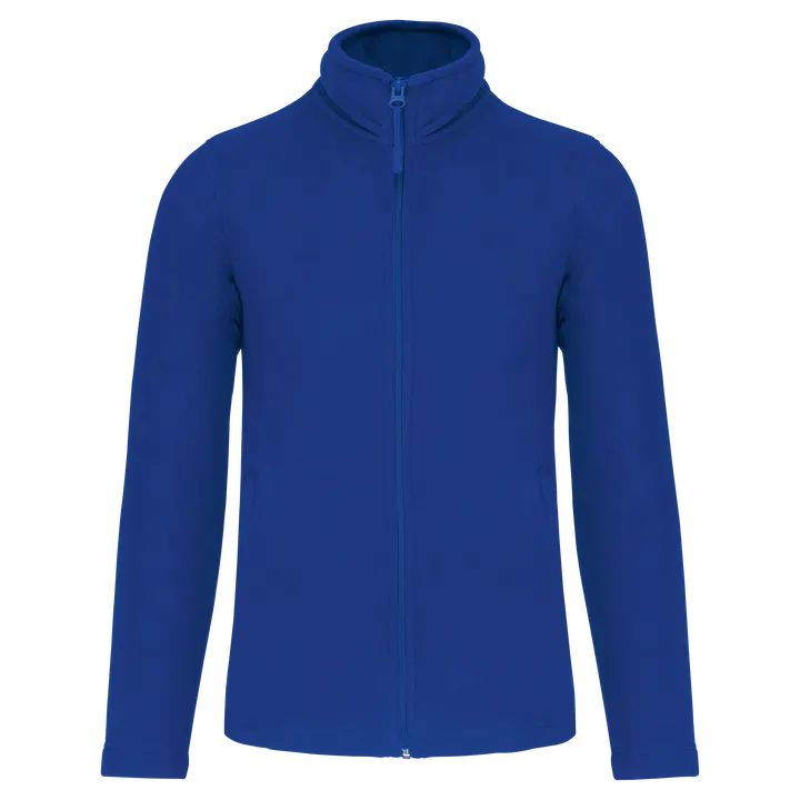 Mikrofleece-Jacke Herren Royal Blue