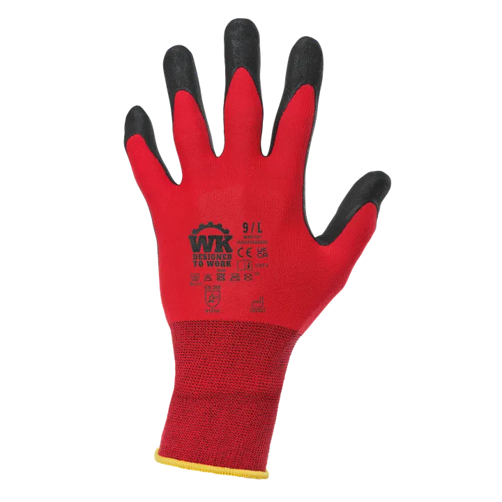 Handschuhe für präzise Materialhandhabung Red