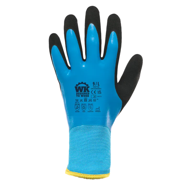Schutzhandschuhe für kalte Umgebungen Aqua Blue