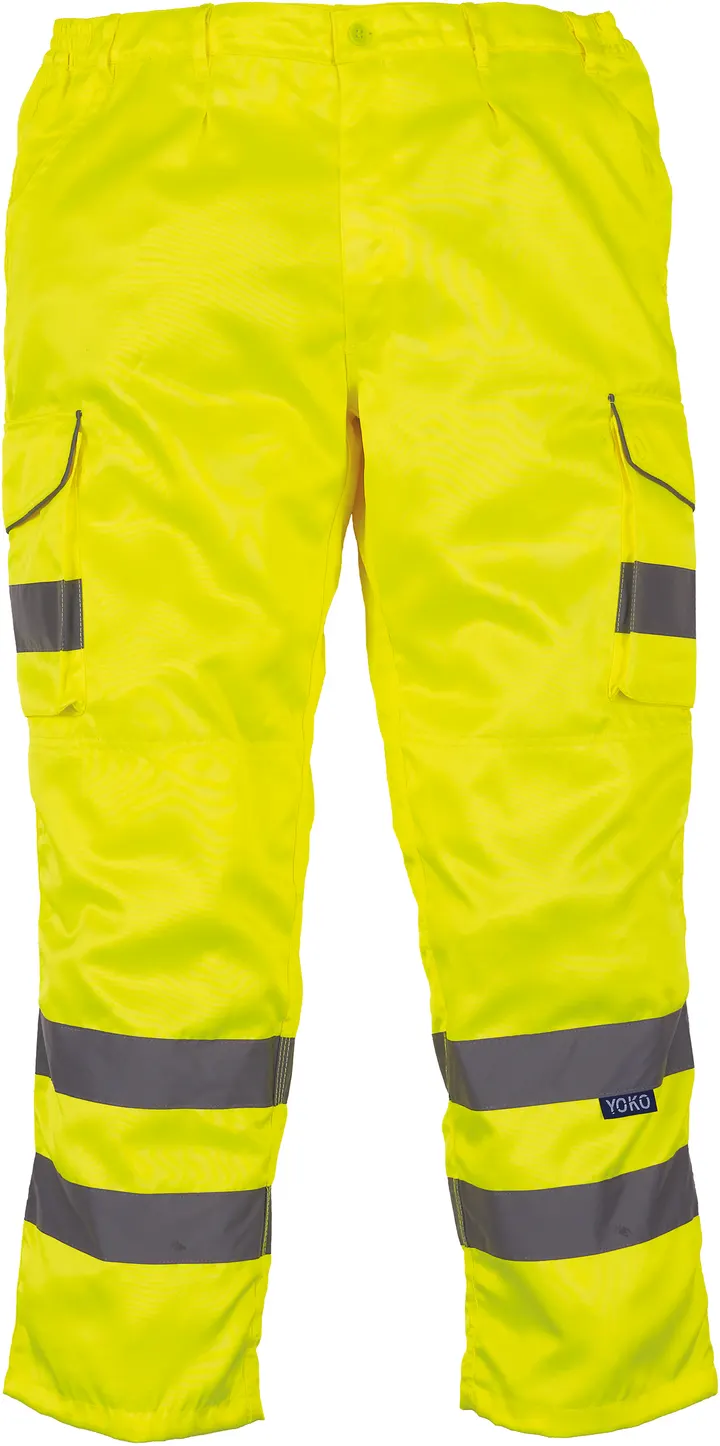 Pantalon Cargo haute visibilité Hi Vis Yellow