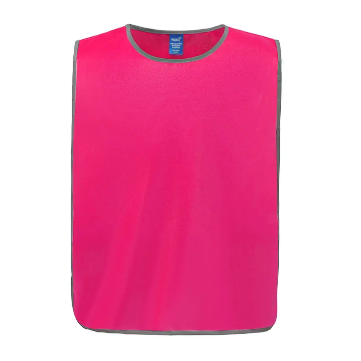 Hi Vis Reflective Border Tabard Fluo Pink
