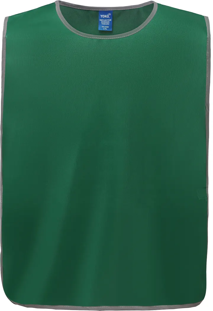 Hi Vis Reflective Border Tabard Paramedic Green