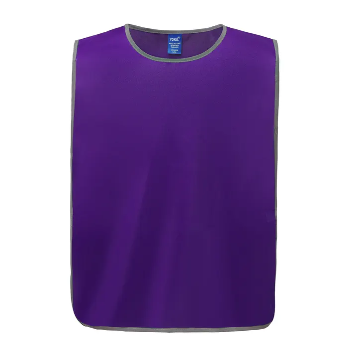 Hi Vis Reflective Border Tabard Purple