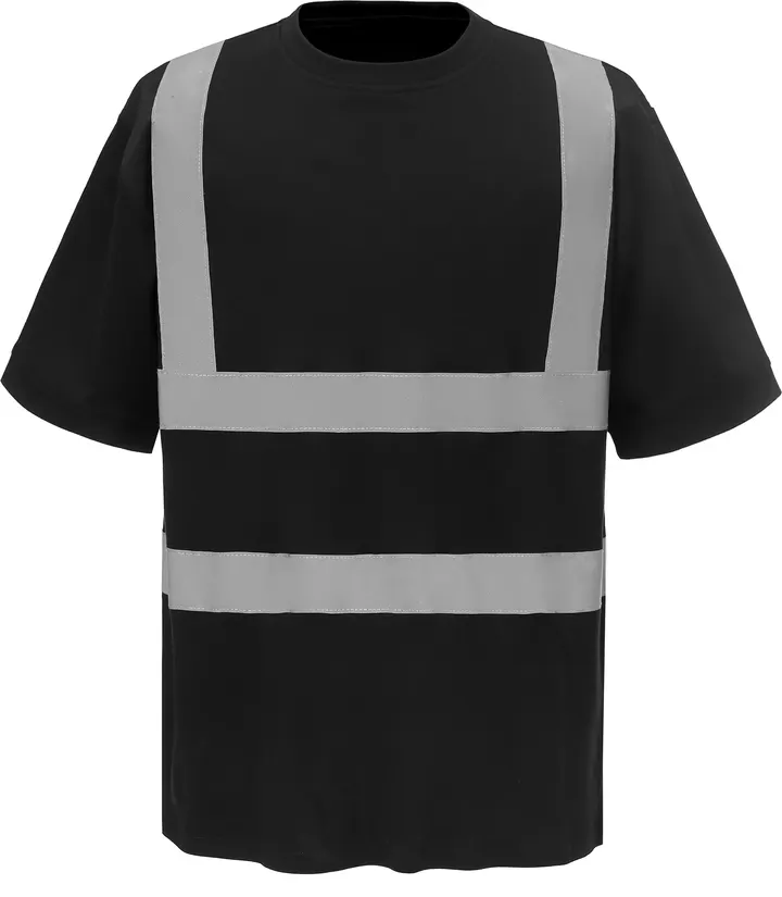 Hi-Vis Short-Sleeved T-shirt Black