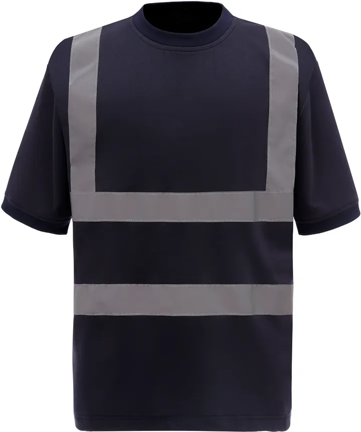 Hi-Vis Short-Sleeved T-shirt Navy