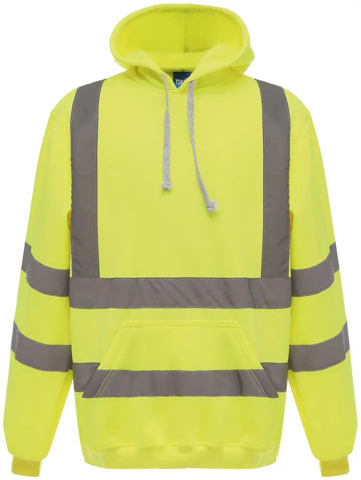 Hi-Vis pullover hoodie Hi Vis Yellow