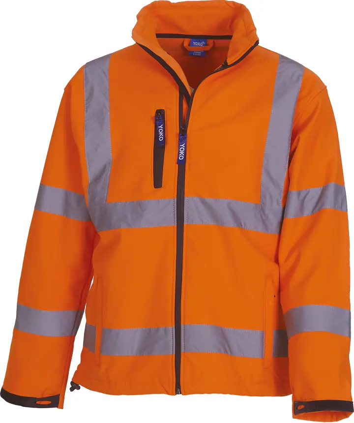 Hi-Vis Softshell Jacket Hi Vis Orange