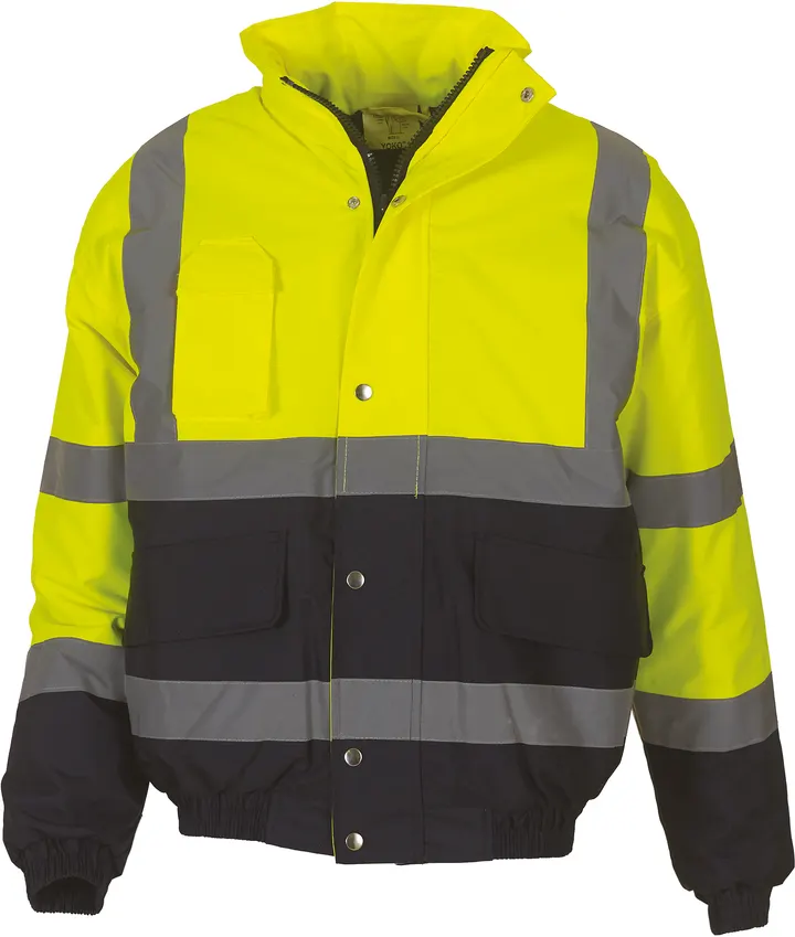 Blouson bicolore haute visibilité Hi Vis Yellow / Navy