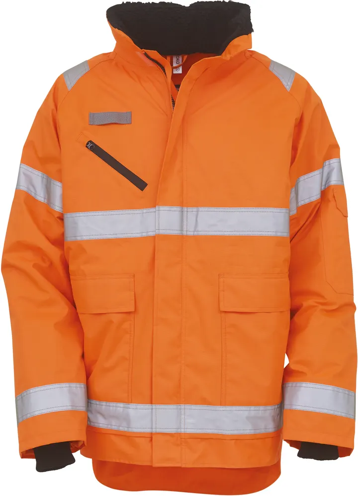 Hi-Vis Fontaine Storm jacket Hi Vis Orange