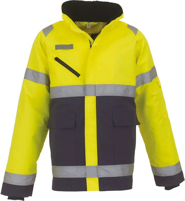 Hi-Vis Fontaine Storm jacket Hi Vis Yellow / Navy