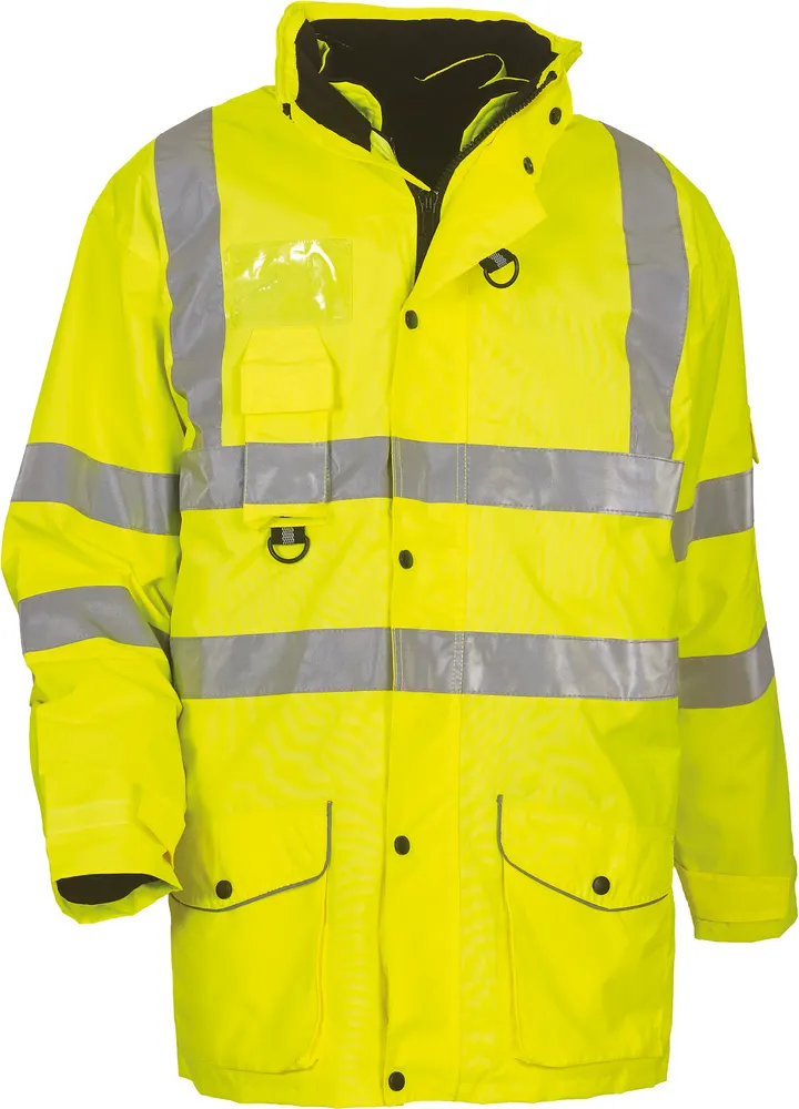 Hi-Vis Multi-Functional 7-in-1 Parka Hi Vis Yellow