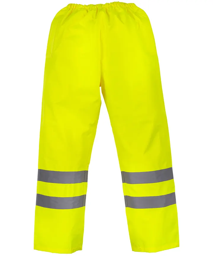 Pantalon de pluie respirant Hi-Vis Soft Flex Hi Vis Yellow