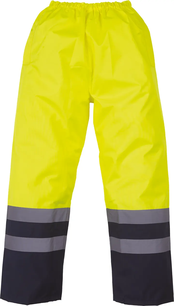 Surpantalon haute visibilité imperméable Hi Vis Yellow / Navy