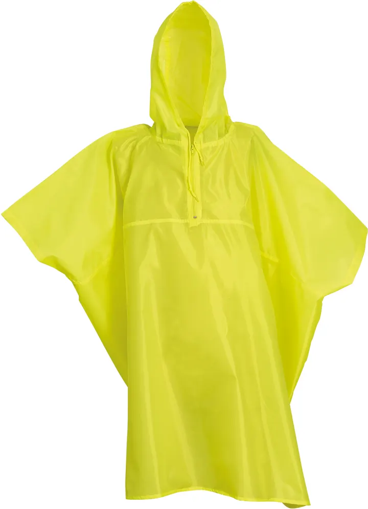 Lightweight poncho Yellow